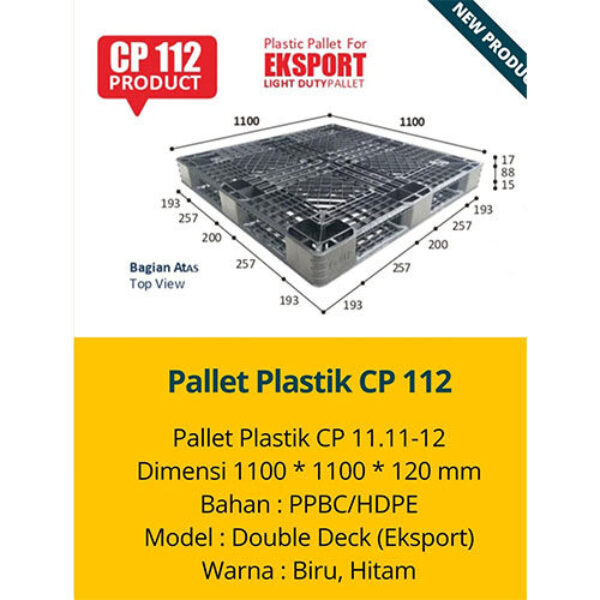 Plastic Pallet CP 112